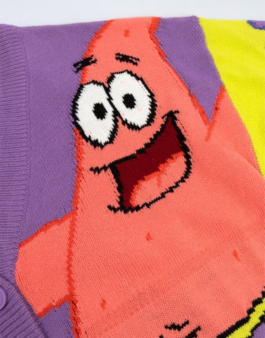 Vanilla Underground SpongeBob SquarePants Purple Cardigan