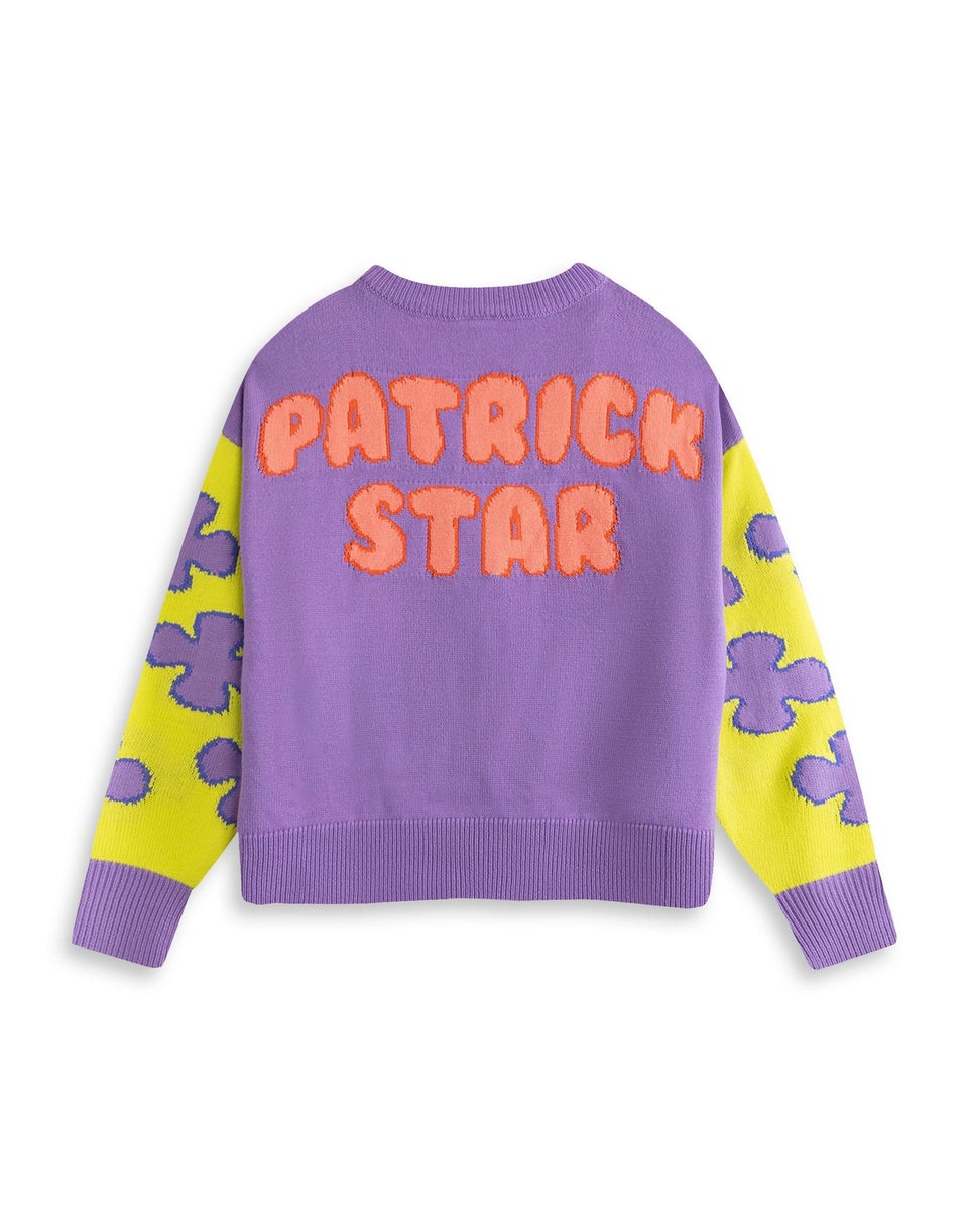 Vanilla Underground SpongeBob SquarePants Purple Cardigan