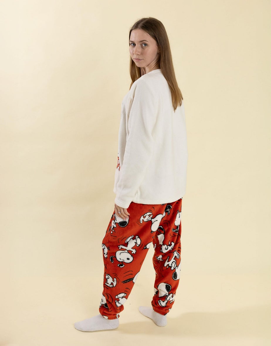 Vanilla Underground Snoopy Cream Pyjamas