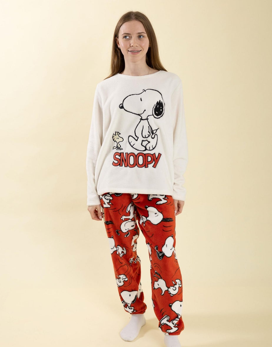 Vanilla Underground Snoopy Cream Pyjamas