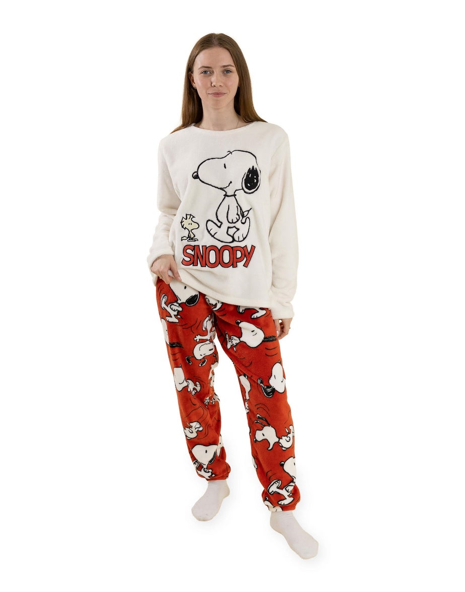 Vanilla Underground Snoopy Cream Pyjamas