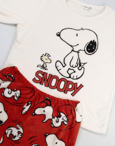 Vanilla Underground Snoopy Cream Pyjamas