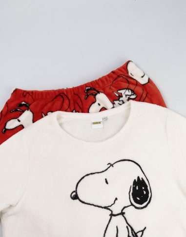 Vanilla Underground Snoopy Cream Pyjamas