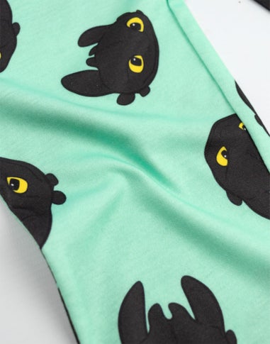 Vanilla Underground How to Train Your Dragon Kids Black Long Pyjama Set (Age 3-12 Yrs)