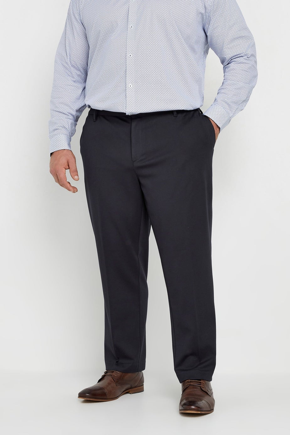 BadRhino Navy Blue Stretch Trousers