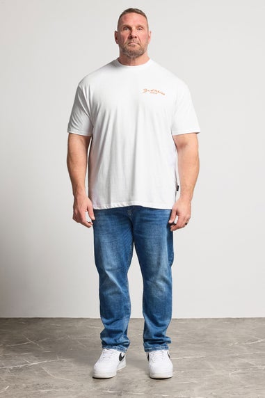 BadRhino White Tiger Graphic T-Shirt