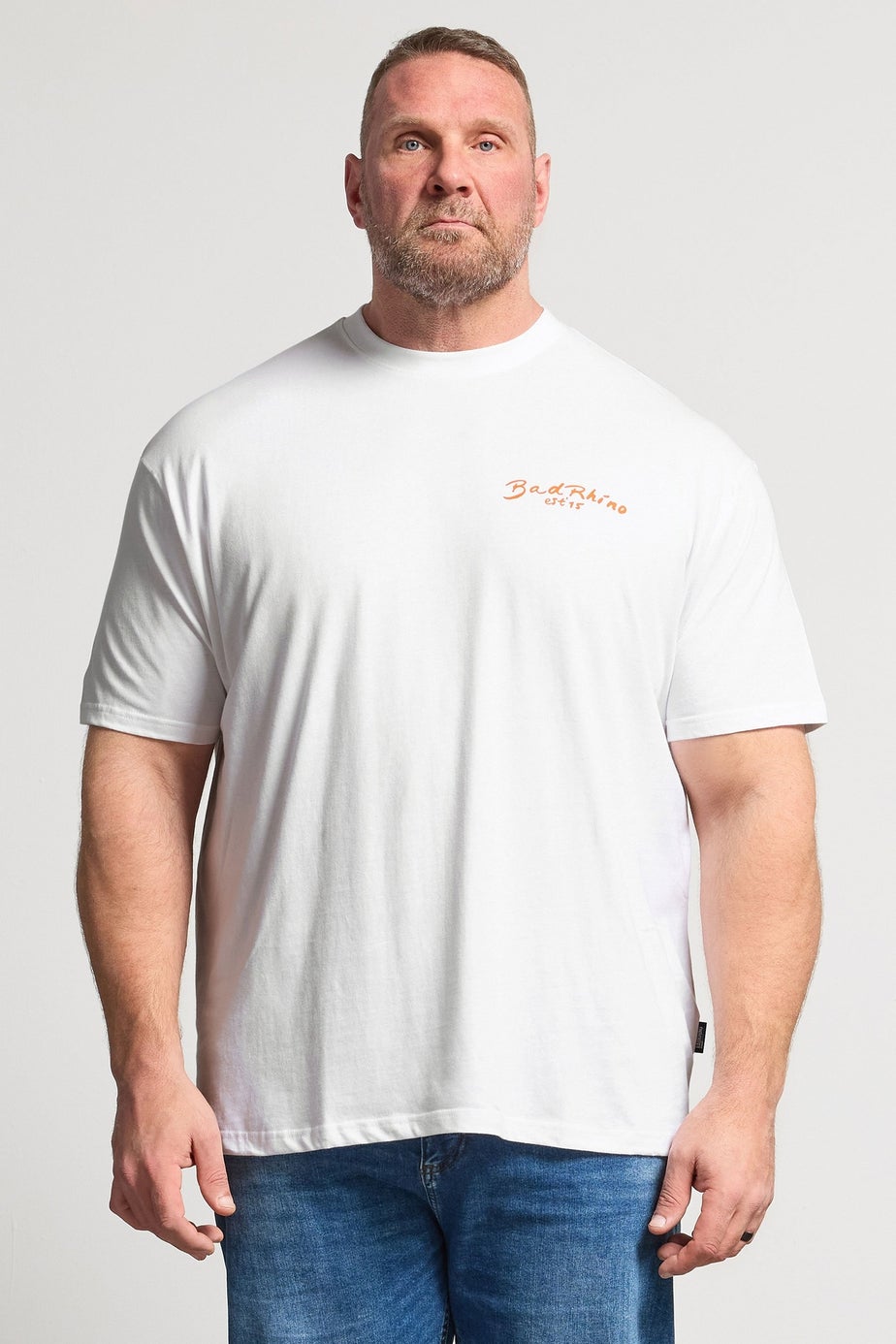 BadRhino White Tiger Graphic T-Shirt