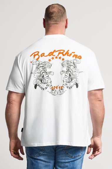 BadRhino White Tiger Graphic T-Shirt