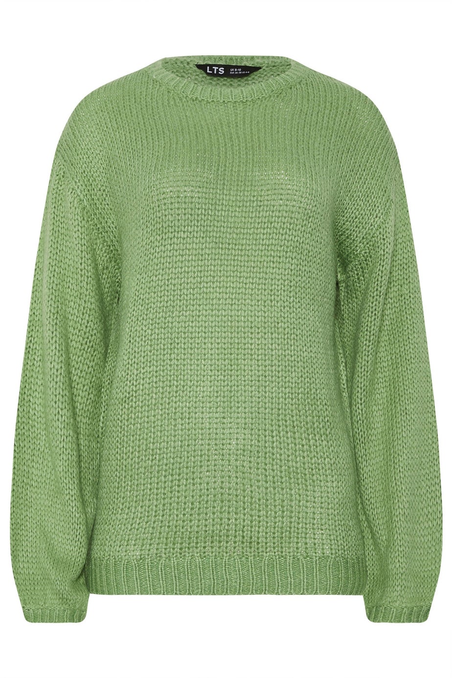 Long Tall Sally Green Balloon Sleeve Jumper