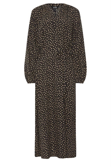 Long Tall Sally Black Spot Print Midaxi Dress