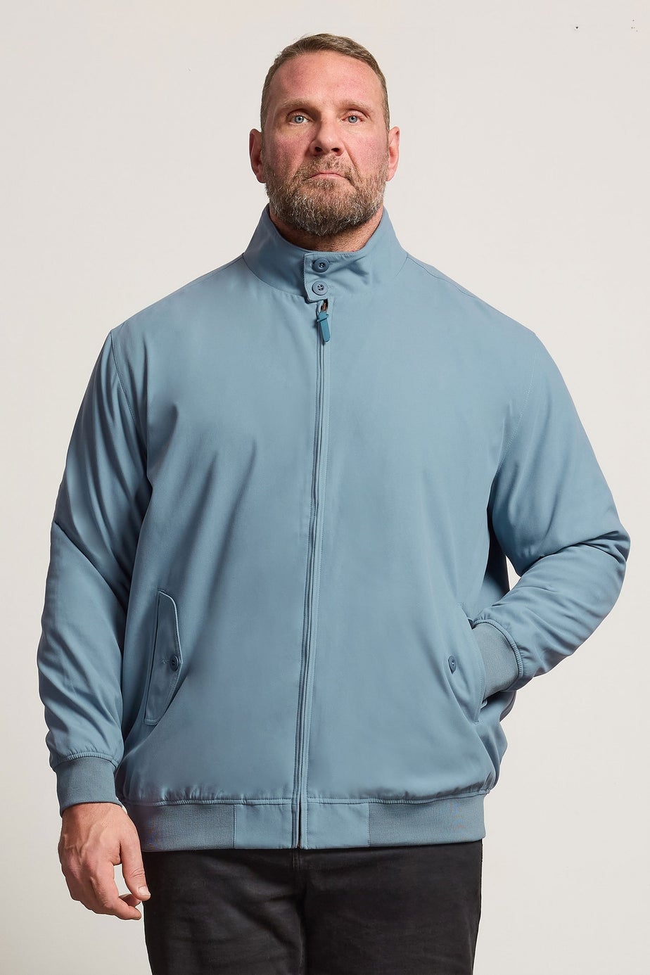 BadRhino Blue Harrington Jacket