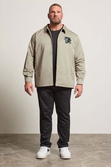 BadRhino Crockery Brown Embroidered Canvas Jacket