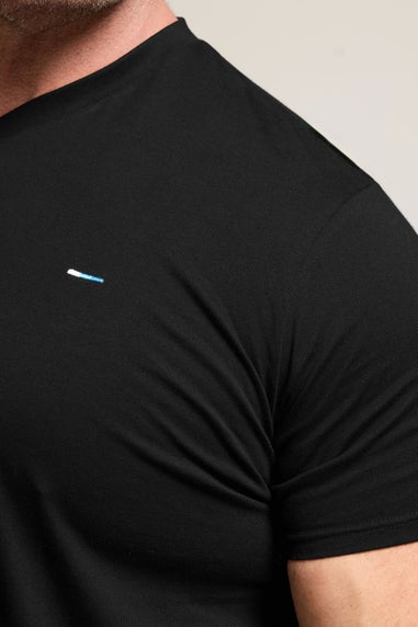 BadRhino Black 5 Pack V-Neck T-Shirts