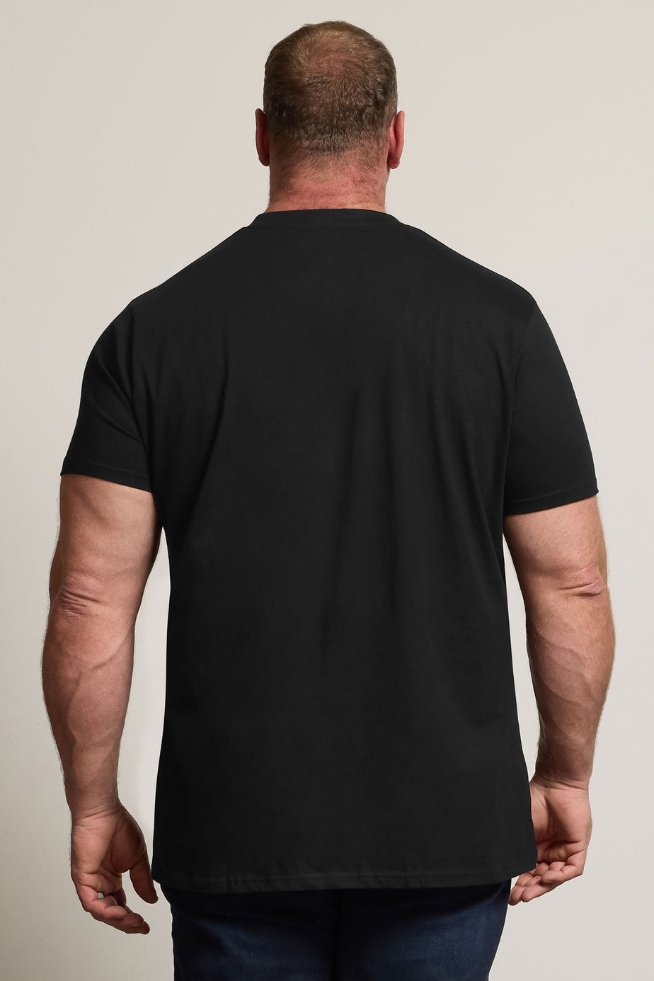 BadRhino Black 5 Pack V-Neck T-Shirts