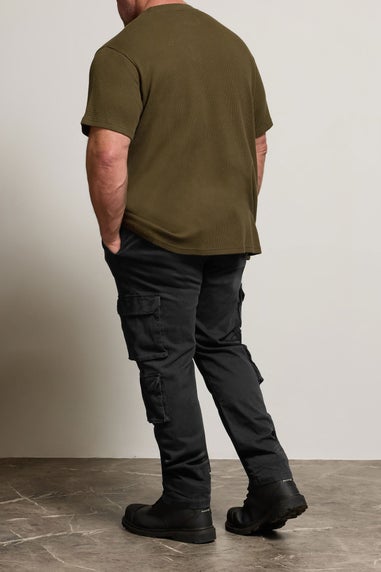 BadRhino Black Cargo Trousers