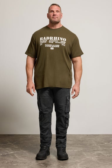 BadRhino Black Cargo Trousers