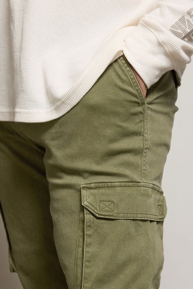 BadRhino Olive Green Cargo Trousers
