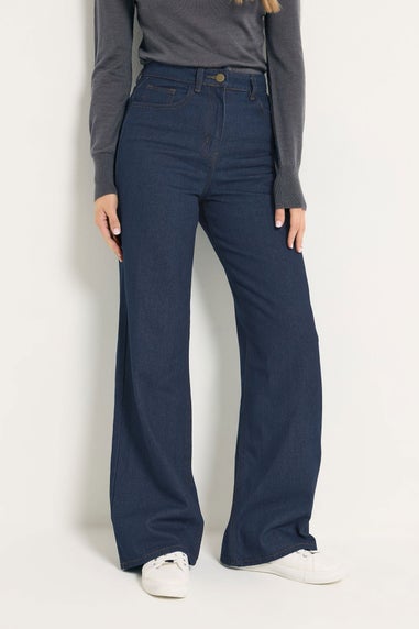 Long Tall Sally Indigo Blue Wide Leg Jeans