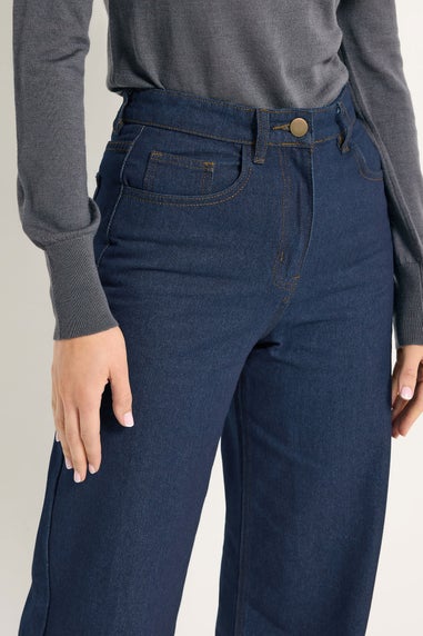 Long Tall Sally Indigo Blue Wide Leg Jeans