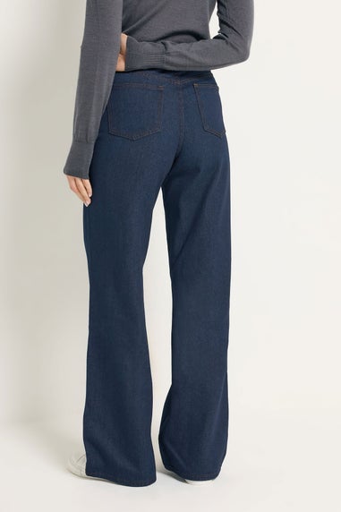 Long Tall Sally Indigo Blue Wide Leg Jeans