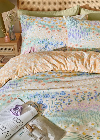 Furn Florin Reversible Multicolour Duvet Cover Set
