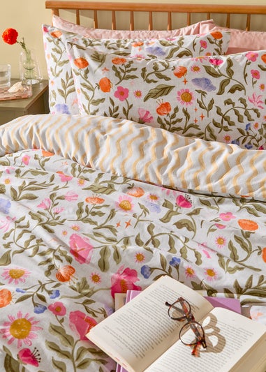 Furn Summer Solstice Reversible Multicolour Duvet Cover Set