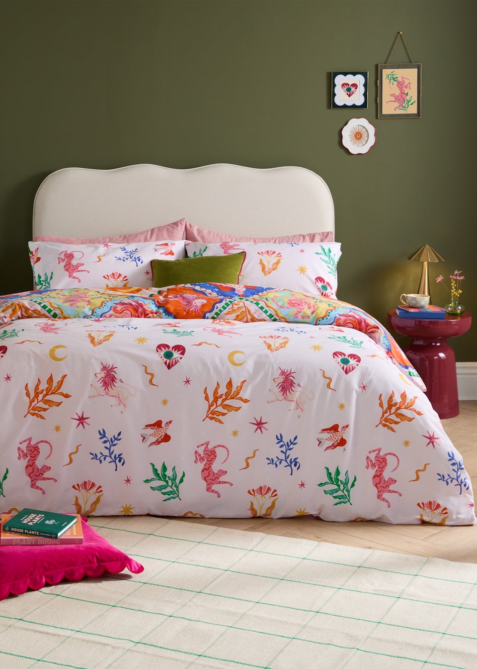 Furn Seraphine Reversible Multicolour Duvet Cover Set