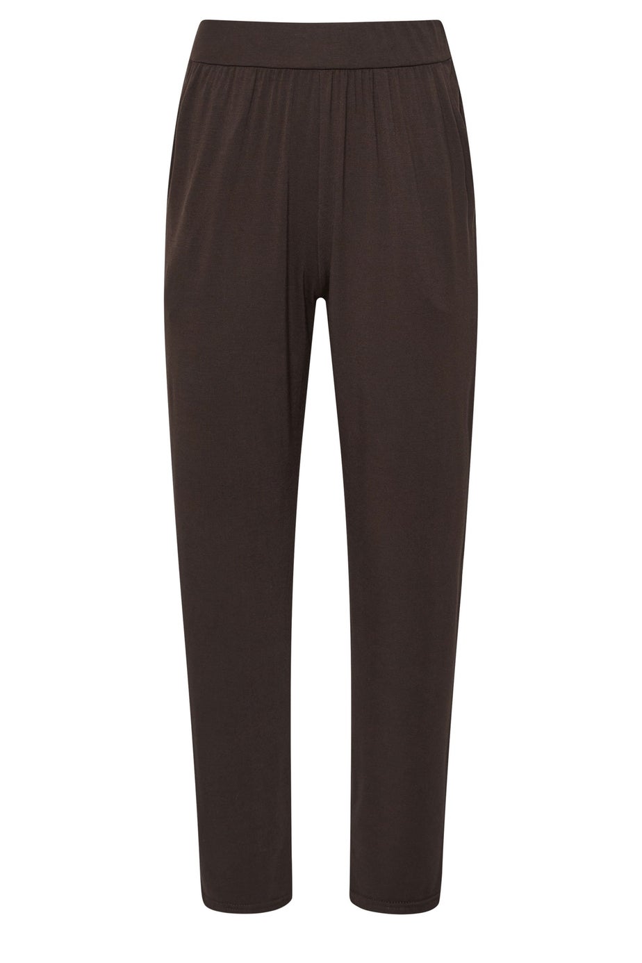 PixieGirl Petite Chocolate Brown Harem Trousers