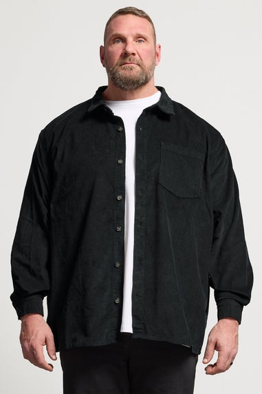 BadRhino Black Corduroy Overshirt