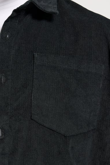 BadRhino Black Corduroy Overshirt