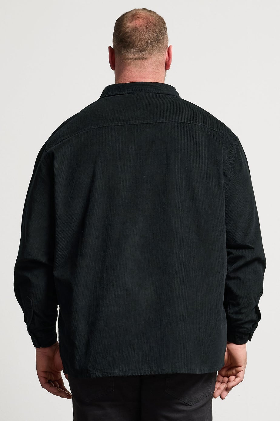 BadRhino Black Corduroy Overshirt