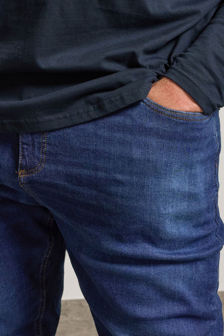 BadRhino Dark Wash Denim Jeans