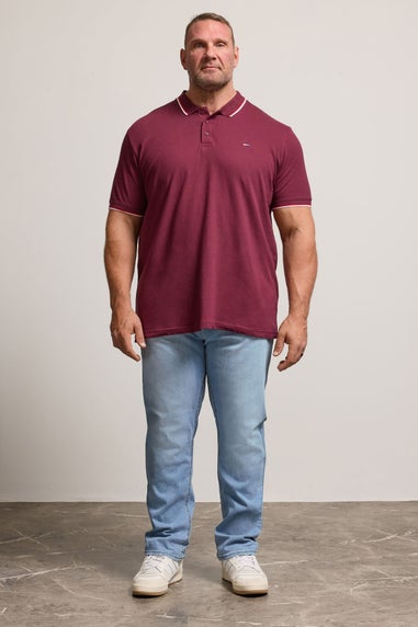 BadRhino Light Blue Straight Leg Stretch Jeans