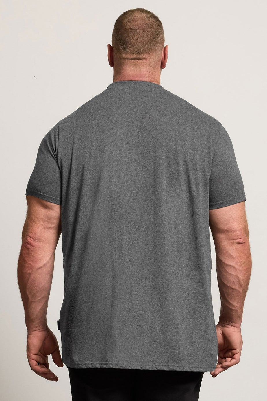 BadRhino 5 Pack Black/White/Navy Blue/Green/Grey Extra Long Core T-Shirts