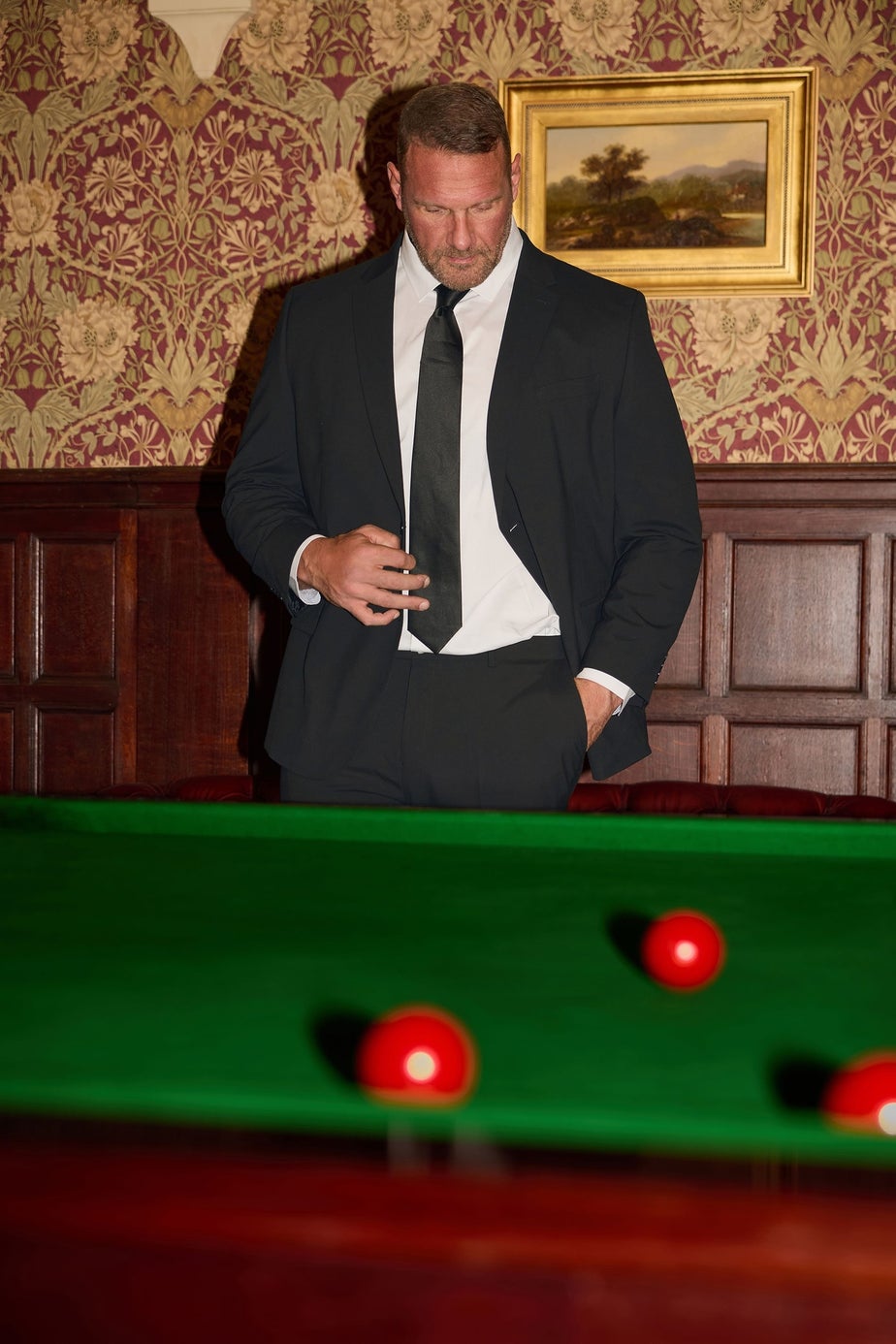 BadRhino Black Plain Suit Jacket