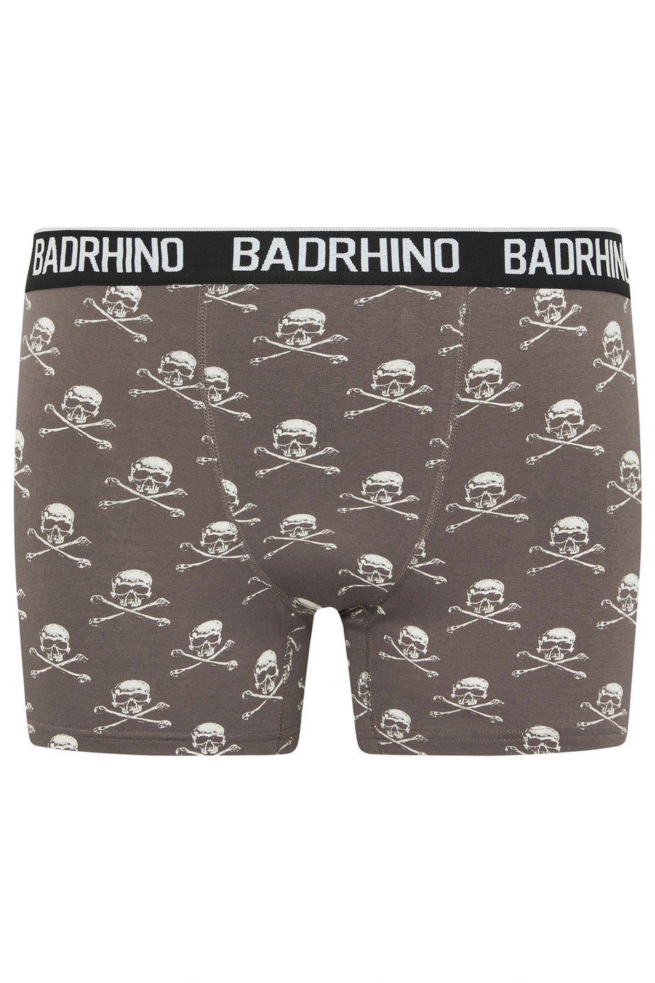 BadRhino 3 Pack Black Skull Boxers