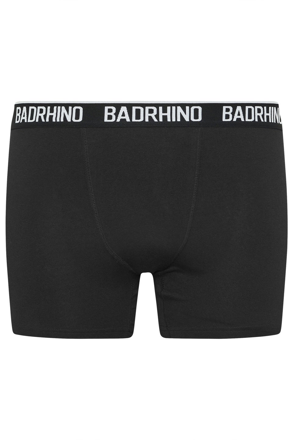 BadRhino 5 Pack Black Waistband Boxers