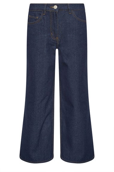 PixieGirl Petite Indigo Blue Stretch Wide Leg Jeans