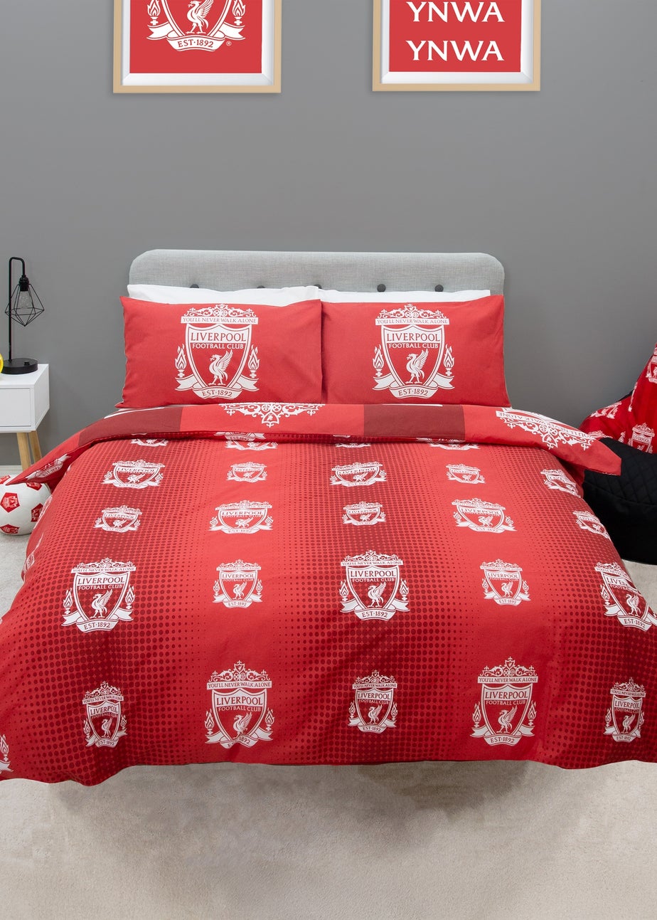Liverpool FC Red Crunch Duvet Cover