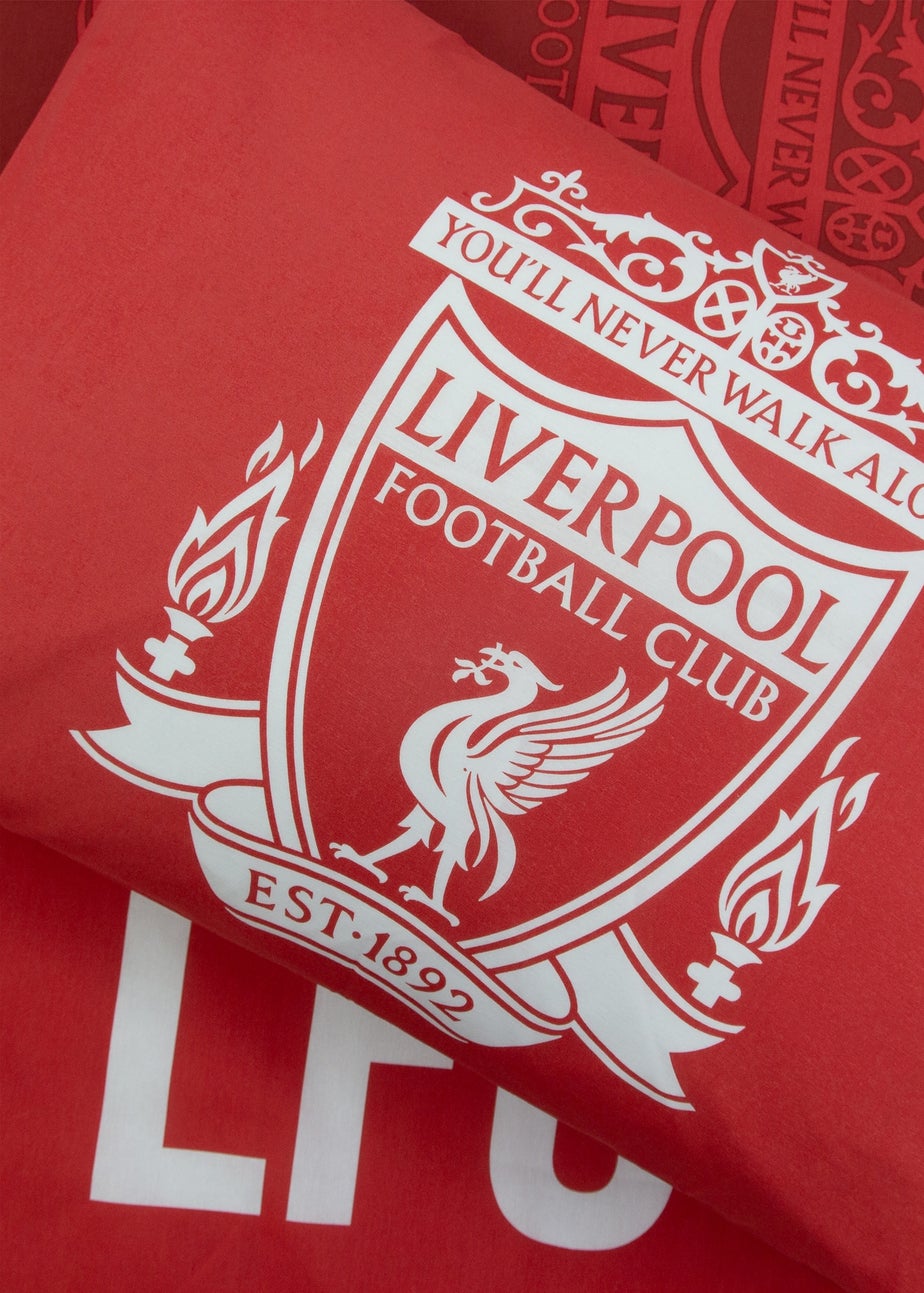 Liverpool FC Red Crunch Duvet Cover