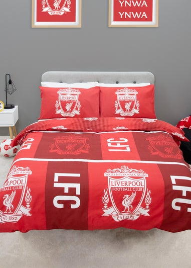 Liverpool FC Red Crunch Duvet Cover
