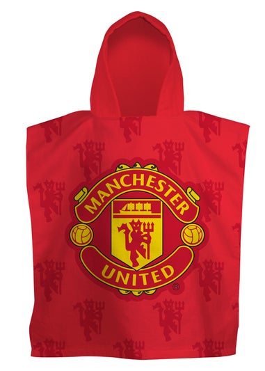Manchester United FC Red Boots Poncho