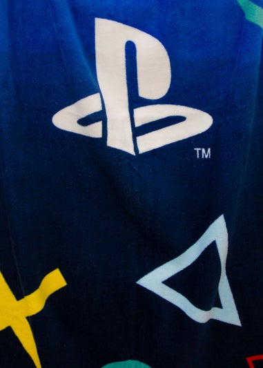 PlayStation Blue Scatter Towel