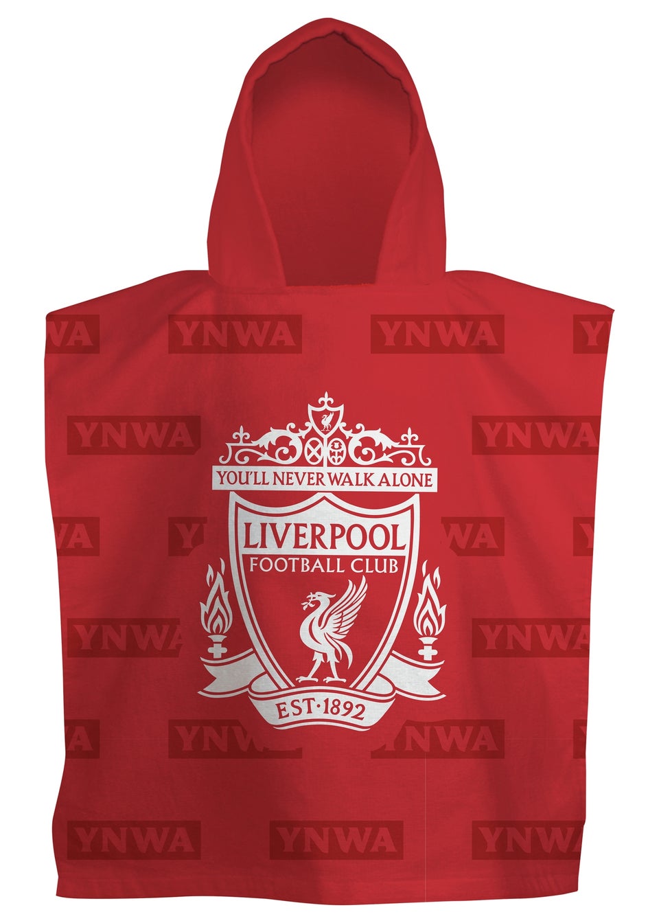 Liverpool FC Red Boots Towel Poncho