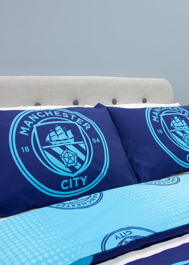 Manchester City FC Blue Flashy Duvet Cover