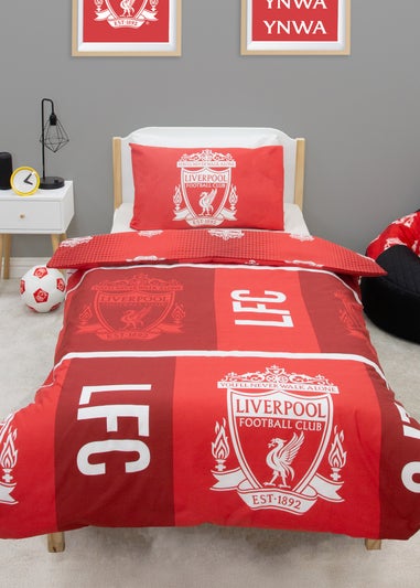 Liverpool FC Red Crunch Duvet Cover