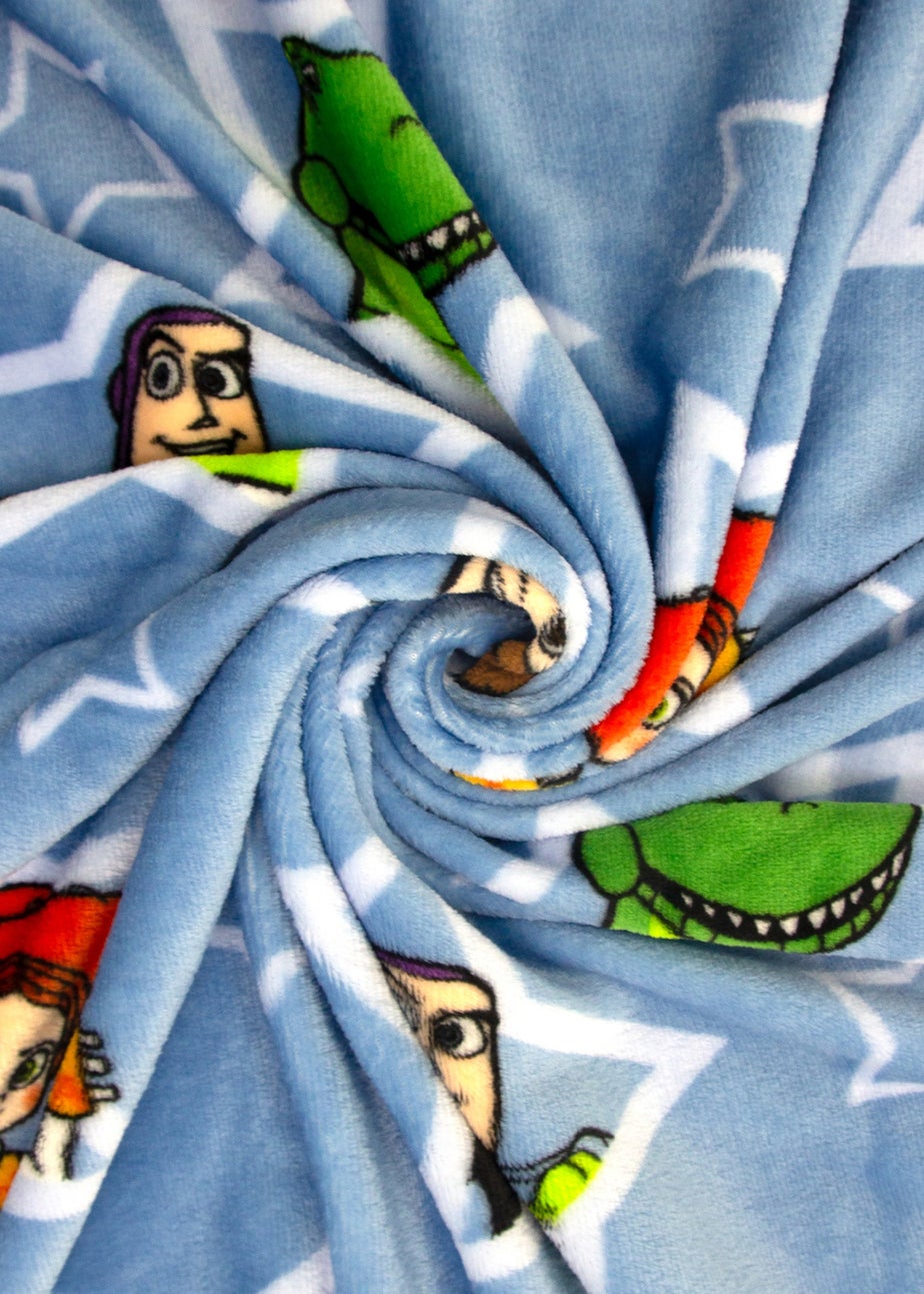 Toy Story Blue Explore Fleece Blanket