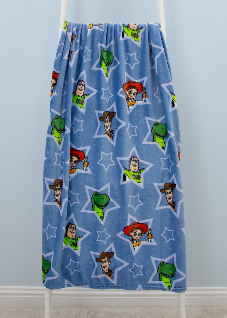 Toy Story Blue Explore Fleece Blanket