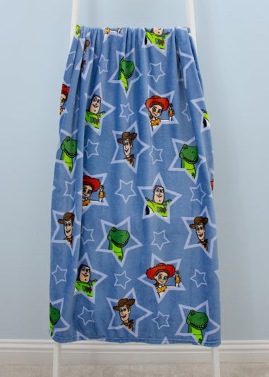 Toy Story Blue Explore Fleece Blanket