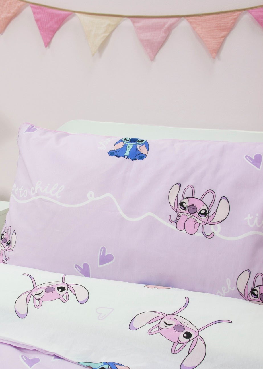 Lilo & Stitch Purple Chill Duvet Cover Set